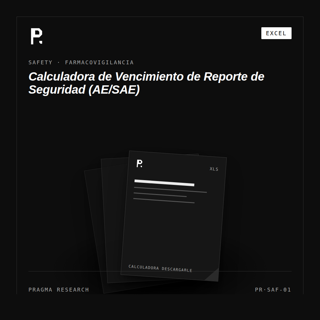 Calculadora de Vencimiento de Reporte de Seguridad (AE/SAE)