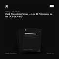 Pack Completo Fichas — Los 13 Principios de las GCP (ICH E6)